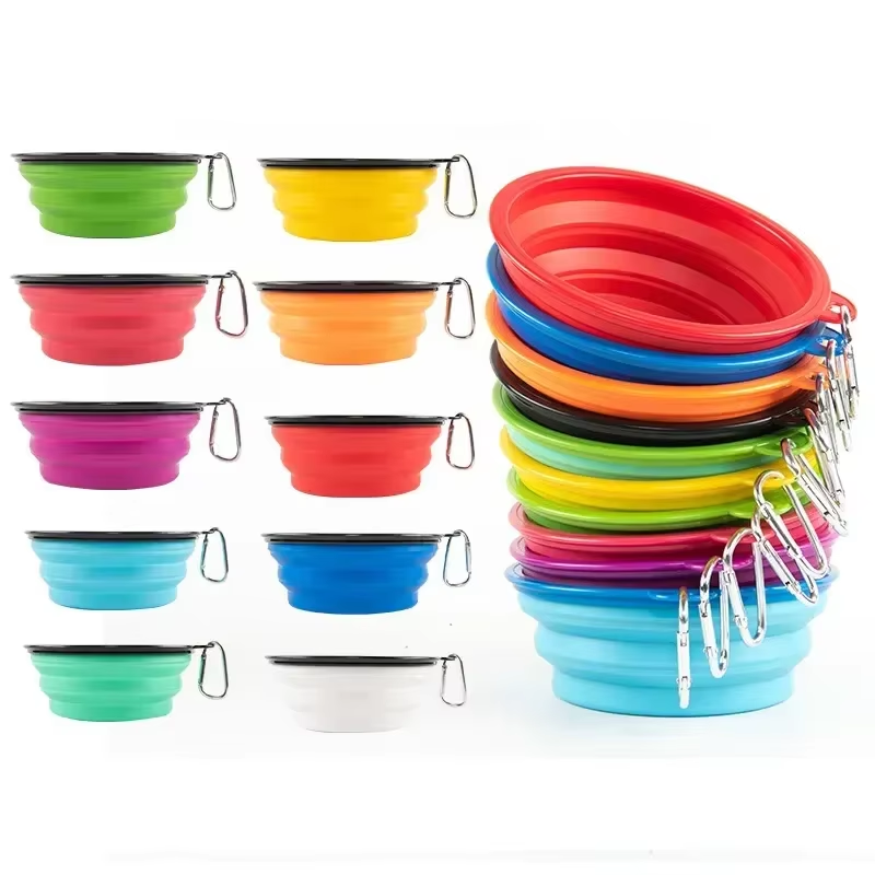 Collapsible Silicone Dog Bowl | Portable Travel