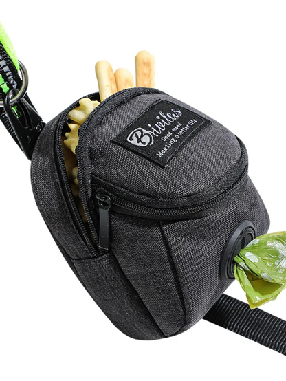 Portable Dog Treat Pouch & Poop Bag Dispenser – Multifunction Training Bag