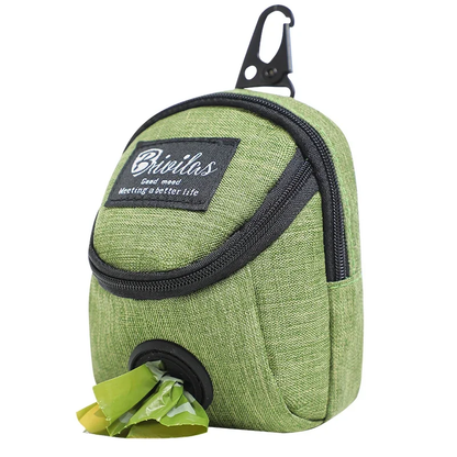 Portable Dog Treat Pouch & Poop Bag Dispenser – Multifunction Training Bag