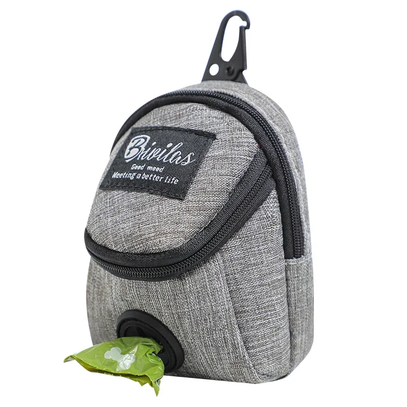 Portable Dog Treat Pouch & Poop Bag Dispenser – Multifunction Training Bag
